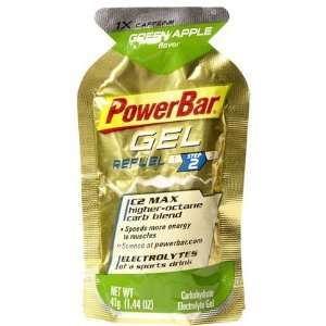  Power Bar Energy Gel, Green Apple, 24 ct (Quantity of 2 