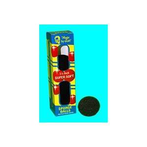    Sponge Balls 1.5 SS BLACK   Close Up / Magic Tric Toys & Games