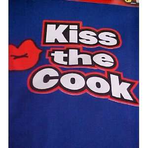  Apron kiss the cook blue apron