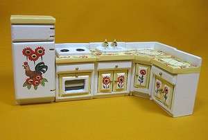 Dollhouse Miniature Half Scale French Country Kitchen  