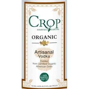  Crop Harvest Earth Organic Vodka Grocery & Gourmet Food