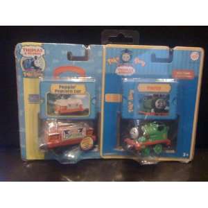   Thomas and Friends 2 Pack Poppin Popcorn Car and Percy Toys & Games