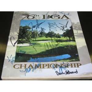   1994 PGA Golf Championship program Nick Price Tulsa 