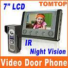 lcd color monitor video door phone doorbell intercom system