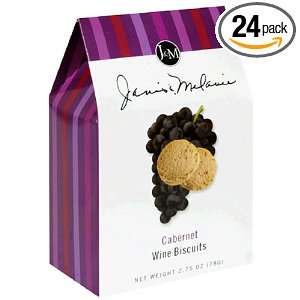Biscuits, Red Wine, 2.5 Ounce Boxes (Pack of 24)  