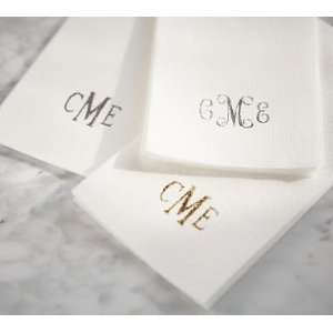 Pottery Barn Monogrammable Paper Guest Towels, Set of 50  