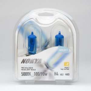  Nokya H4/9003 Headlight Bulbs   Cosmic White 5000K 100/90W 