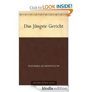 Das Jüngste Gericht (German Edition) Franziska zu Reventlow  