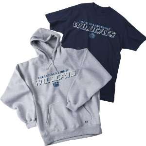  Villanova Wildcats Sweatshirt and T Shirt Combo Sports 