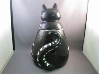  Tastesetter KLIBAN CAT Cookie Jar kitten black white Vintage  