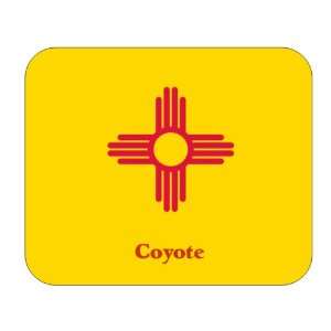  US State Flag   Coyote, New Mexico (NM) Mouse Pad 