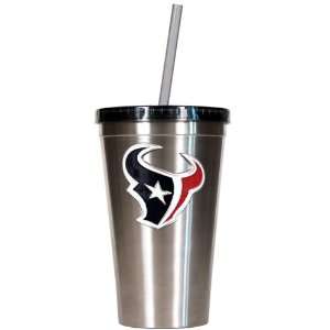  Sports NFL TEXANS 16oz Stainless Steel Insulated Tumbler 