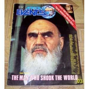  Africa Events Vol.5, No. 7, July 1989 Ayatollah Khomeini 