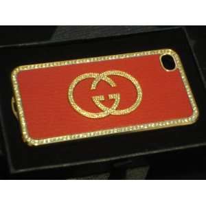  Gucci iphone 4 case (red) 