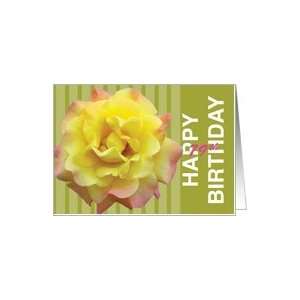  79th Birthday Yellow Rose Card Toys & Games