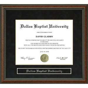  Dallas Baptist University (DBU) Diploma Frame Sports 