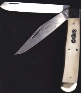 Bear & Bull 5 Trapper Knife Knives RARE MISPRINT ~ HTF  