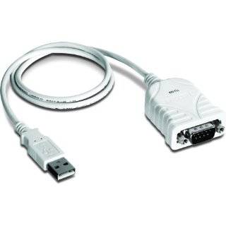 TRENDnet USB to RS 232 Serial Converter TU S9 (White)