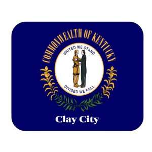    US State Flag   Clay City, Kentucky (KY) Mouse Pad 