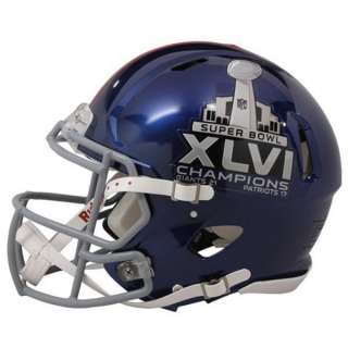 NY GIANTS Super Bowl XLVI 46 Champions Speed Helmet  