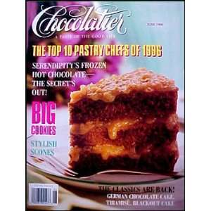 Chocolatier Magazine June 1996 Serendippity 3, Top 10 Pastry Chefs 