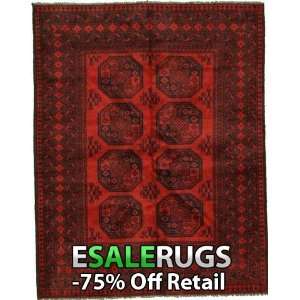  4 11 x 6 4 Afghan Hand Knotted Oriental rug