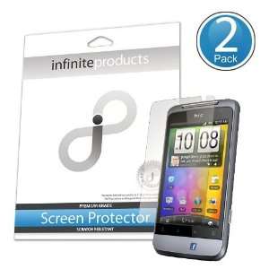   Film for HTC Salsa Facebook Phone   2 Pack   Retail Packaging   Clear