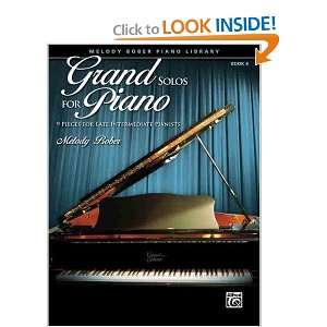  Melody Bober Piano Library  Grand Solos For Piano  Book 6 