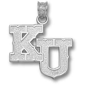    University of Kansas KU Pendant (Silver)