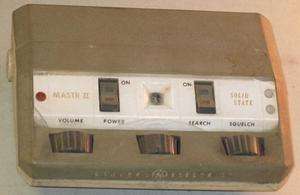 GE Mastr II 2 Way Solid State Control Head For Parts  
