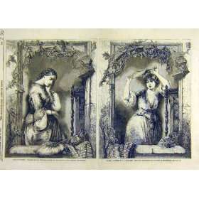  Disappointment Wolmer Hope Ladies Fine Art 1858 Print 