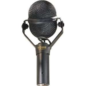   D468 Dynamic Supercardioid Instrument Microphone Musical Instruments