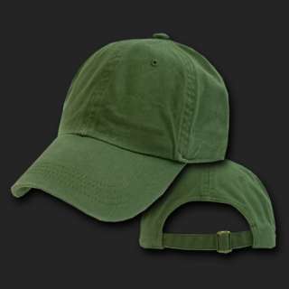   Solid Washed Cotton Polo Style Baseball Ball Cap Caps Hat Hats  