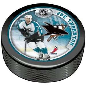NHL San Jose Sharks Joe Thornton Player Hockey Puck *SALE*  