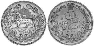 Iran 5000 Dinars, 5 Kran, 1902  