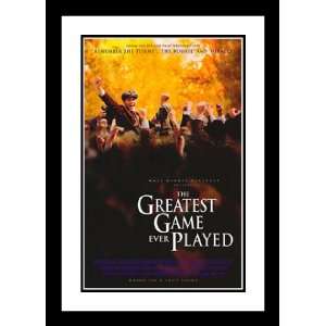  The Greatest Game Ever Played 32x45 Framed and Double Matted Movie 