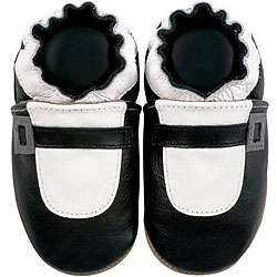 Helloyaya Mary Jane Black Leather Infant Shoes  