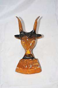 Vintage Longhorn Boot Jack   Boras Jaco Carved Horse  