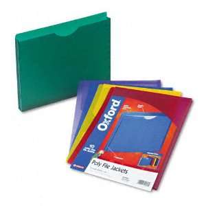 Pendaflex  Expanding File Jackets, Letter, Poly, Blue/Green/Purple 