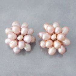   Cluster Sweet Clip on Earrings (5 6 mm) (Thailand)  