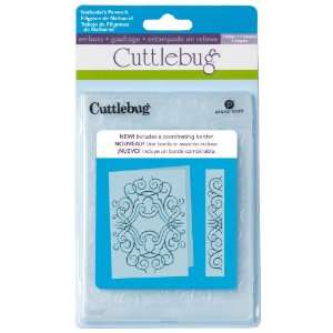  Cuttlebug 5 Inch by 7 Inch Embossing Folder, NathanielS 