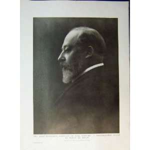    1910 Portrait King Edward Baron De Meyer Side View