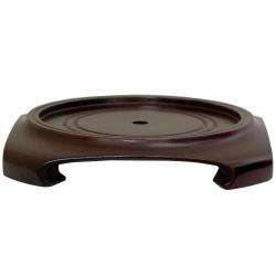 Wooden 7.5 inch Rosewood Vase Stand (China)  