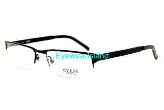 GUESS GU 1617 Eyeglass GU1617 Black BLK Optical Frame  