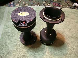 Pair vintage JBL LE85 drivers with H91 horns Wax seals  