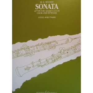 Sonata After The Quartet for Oboe and Strings KV370 Arranged for Oboe 