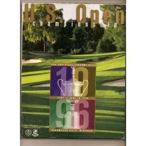  1996 US Open Championship Program 