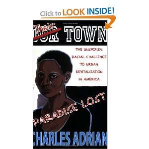   Urban Revitalization in America (9780979590801) Charles Adrian Books