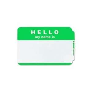 C line Hello badges   Green   CLI92233
