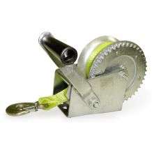 1200lb hand winch with strap  